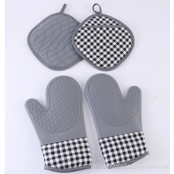Sarung tangan baking silikon tahan panas